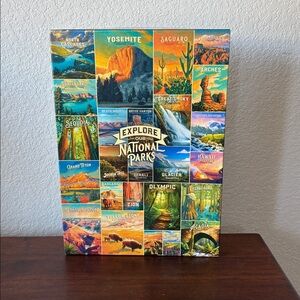 Lantern Press “Explore our national parks” 1000 piece puzzle